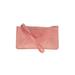 Tahari Leather Wristlet: Pebbled Pink Solid Bags