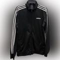 Adidas Jackets & Coats | Adidas Men’s Medium Full Zip Warm Up Jacket | Color: Black/White | Size: M