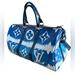 Louis Vuitton Bags | Louis Vuitton Monogram Escale Keepall Bandouliere 50 Duffle Bag | Color: Blue/White | Size: Os