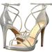 Jessica Simpson Shoes | Jessica Simpson "Jaeya" Strappy Dress Sandal | Color: Silver | Size: 9.5