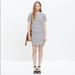 Madewell Dresses | Madewell Dockside T-Shirt Dress | Color: Blue/White | Size: L