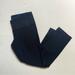 Lululemon Athletica Pants & Jumpsuits | Lululemon Black Navy Blue Cropped Reversible Leggings Tights Size 6 | Color: Black/Blue | Size: 6