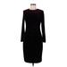 Harper Rose Casual Dress - Sheath: Burgundy Dresses - Women's Size 8