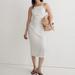 Madewell Dresses | Madewell Goldie Midi Dress In 100% Linen | Color: White | Size: 6