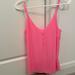 Lilly Pulitzer Tops | Lilly Pulitzer Hot Pink Tank | Color: Pink | Size: S