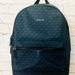 Michael Kors Bags | Michael Kors Cooper Logo Backpack | Color: Black/Blue | Size: Os