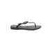 Charles Albert Sandals: Black Solid Shoes - Women's Size 9 - Open Toe