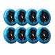 Inline Skate Wheels, Replacement Roller Skating Wheels 85A 100mm Inline Skate Wheels without Bearing (8-Pack) Options Available,Roller Skate Wheels,for Roller Blade Wheel Replacement,Luggage Wheels,B