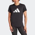 T-Shirt ADIDAS PERFORMANCE "TR-ES LOGO T" Gr. XL, schwarz-weiß (black, white) Damen Shirts Jersey