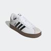 Sneaker ADIDAS SPORTSWEAR "VL COURT 3.0", Gr. 40, schwarz-weiß (cloud weiß, core schwarz, grau one), Synthetik, Leder, sportlich, Schuhe, inspiriert vom Design des adidas samba, Topseller