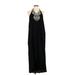 Love Sam Casual Dress - Maxi: Black Dresses - Women's Size Medium