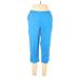 Draper's & Damon's Casual Pants - High Rise: Blue Bottoms - Women's Size Large Petite