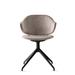 Calligaris Holly Armchair w/ 180 Swivel Frame Aluminum/Upholstered in Gray | 32.75 H x 23.13 W x 22.25 D in | Wayfair CS2056010015S0Z0000000B