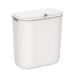 NIHAISHI 2.4 Gallons Plastic Swing Top Trash Can Plastic in White | 11 H x 9.4 W x 5.9 D in | Wayfair Z0C2P8JGRB