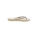 Havaianas Flip Flops: Ivory Solid Shoes - Women's Size 7 - Open Toe