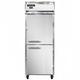 Continental 1RESNSAHD 28 1/2" 1 Section Reach In Refrigerator, (2) Right Hinge Solid Doors, 115v, Silver