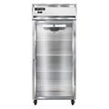 Continental 1RXNGD 36 1/4" 1 Section Reach In Refrigerator, (1) Right Hinge Glass Door, Top Compressor, 115v, Silver