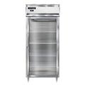 Continental D1RXNGD Designer Line 36 1/4" 1 Section Reach In Refrigerator, (1) Right Hinge Glass Doors, Top Compressor, 115v, Silver