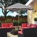 Beachcrest Home™ April 9' Market Umbrella Metal | Wayfair A11DE70577C948F5B243009FEA3CF303