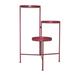 Wrought Studio™ Herneryd Round Multi-Tie Plant Stand Metal in Red | 30 H x 22.75 W x 22.75 D in | Wayfair 91489BDEC3234E83B9657569077CBCEC