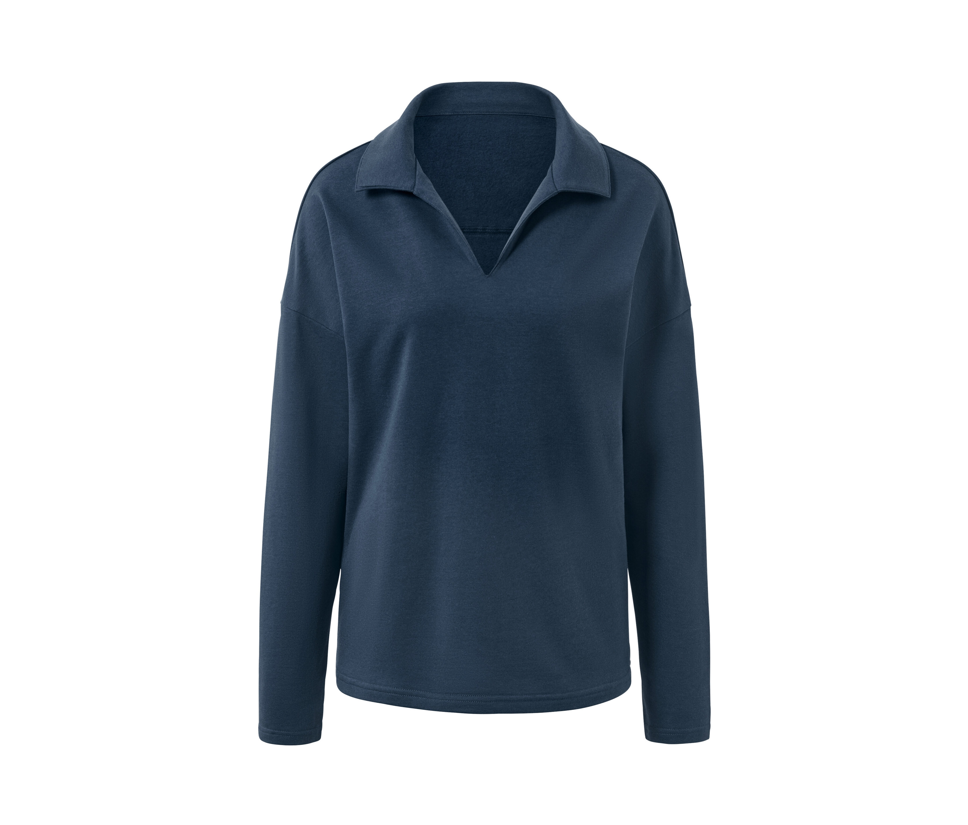 Tchibo - Lounge-Sweatshirt - Damen - Gr. L - dunkelblau