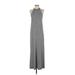 Old Navy Casual Dress - Maxi: Gray Marled Dresses - Women's Size X-Small