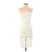 Express Cocktail Dress - Bodycon: Ivory Dresses - Women's Size 0