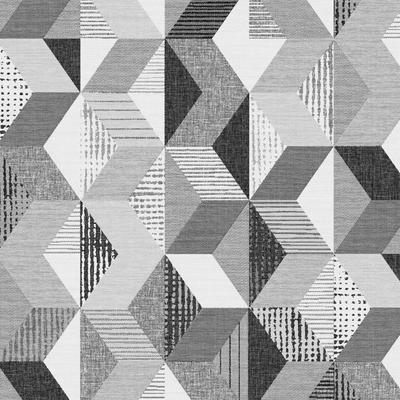 Transform Tribal Geo Mono Peel and Stick Wallpaper