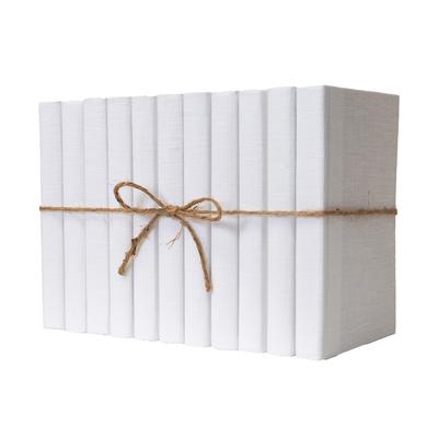 Books White Decorative Accessories: Snowfall Linen ColorPak