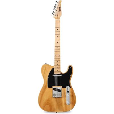 LyxPro 39" Electric Guitar TL Series, Full-Size Paulownia Wood Body