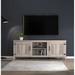 Modern Side Cabinet Table TV Stand 2 Tier 2 Door Living Room Bedroom