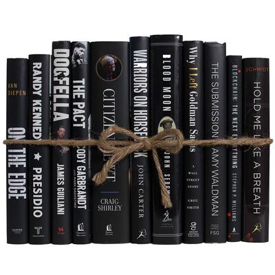 Books Black Decorative Accessories: Black Tie Dust Jacket ColorPak