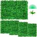 VEVOR Artificial Boxwood Panel UV Grass Backdrop for Decor Privacy Fence Garden Backyard