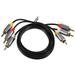 Audio Video Cable Speaker Amplifier Cable Dvd Player Connecting Cable Audio Cable (3RCA to 3RCA)