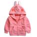 TOWED22 Kids Winter Jacket Baby Girl Boy Winter Clothes 3D Bear Hooded Jacket Zip Up Warm Coat Cute Hoodie Outerwear C 18-24 M