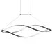 Dainolite Selene LED Linear Chandelier Light - SEL-72HP-SC