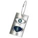 Silver Seattle Mariners 3.5'' x 2'' Bag Tag