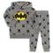 Toddler Gray Batman Pullover Hoodie and Joggers Set