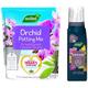 Orchid Potting Mix Compost Indoor Plant 4 Litres & Feed Concentrate - Westland