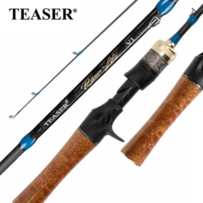 TEASER 1.53m 1.68m Fishing Pole 2 Section UL Power Spinning