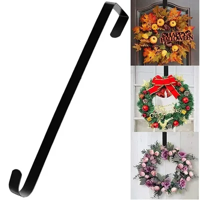 over Door Hooks for Hanging Clothes, 6 Packs Hanger Soft Rubber Surface  Prevent Scratches, Door Hook for Bathroom White