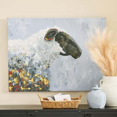 Wooly Canvas Wall Art - 40" X 30" - Grandin Road