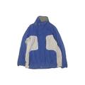 Quest Windbreaker Jacket: Blue Color Block Jackets & Outerwear - Kids Boy's Size Medium