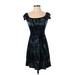 American Eagle Outfitters Casual Dress: Blue Ombre Dresses - Women's Size X-Small