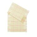 Burberry Cashmere Fringed Check Scarf