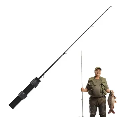 Fishing Rod And Reel Combo Ice Fishing Pole Combo 51cm