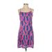 Vineyard Vines Casual Dress - Mini: Pink Print Dresses - Women's Size 0