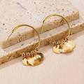 Anthropologie Jewelry | 18k Gold Dangle Earrings | Color: Gold | Size: Os