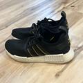 Adidas Shoes | Adidas Originals Nmd Black Gold Shoes Women’s 10 | Color: Black | Size: 10