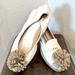 Kate Spade Shoes | Kate Spade New York Flats White Solid Espadrilles Size 8 1/2 | Color: White | Size: 8.5